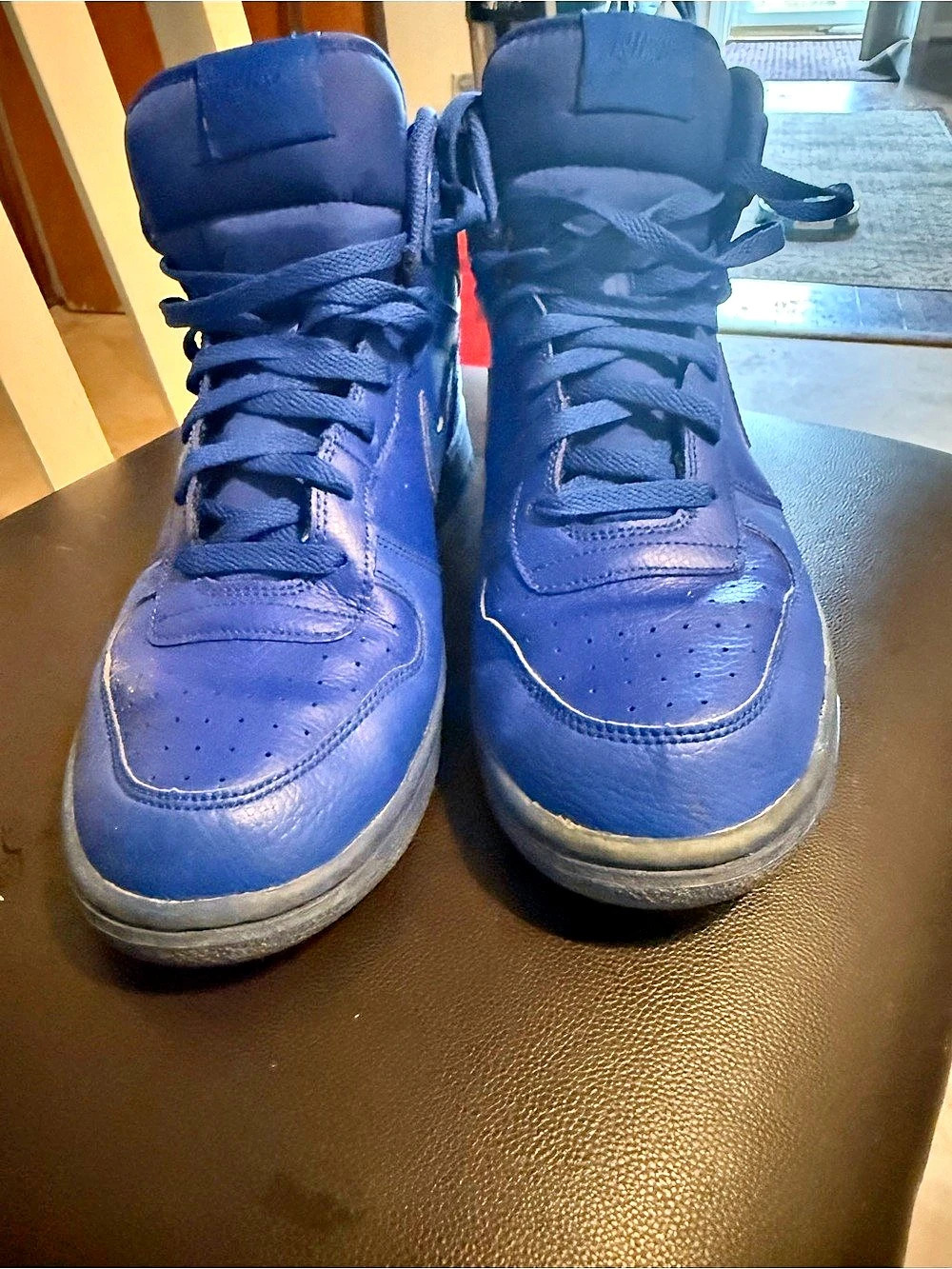 Nike Dunk High-Top Sneakers Blue US 10.5